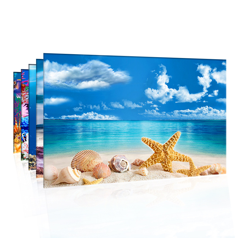 Planted Aquarium Wallpaper - Aquarium Hintergrund Dekoration Aufkleber Aquarium Landschaft