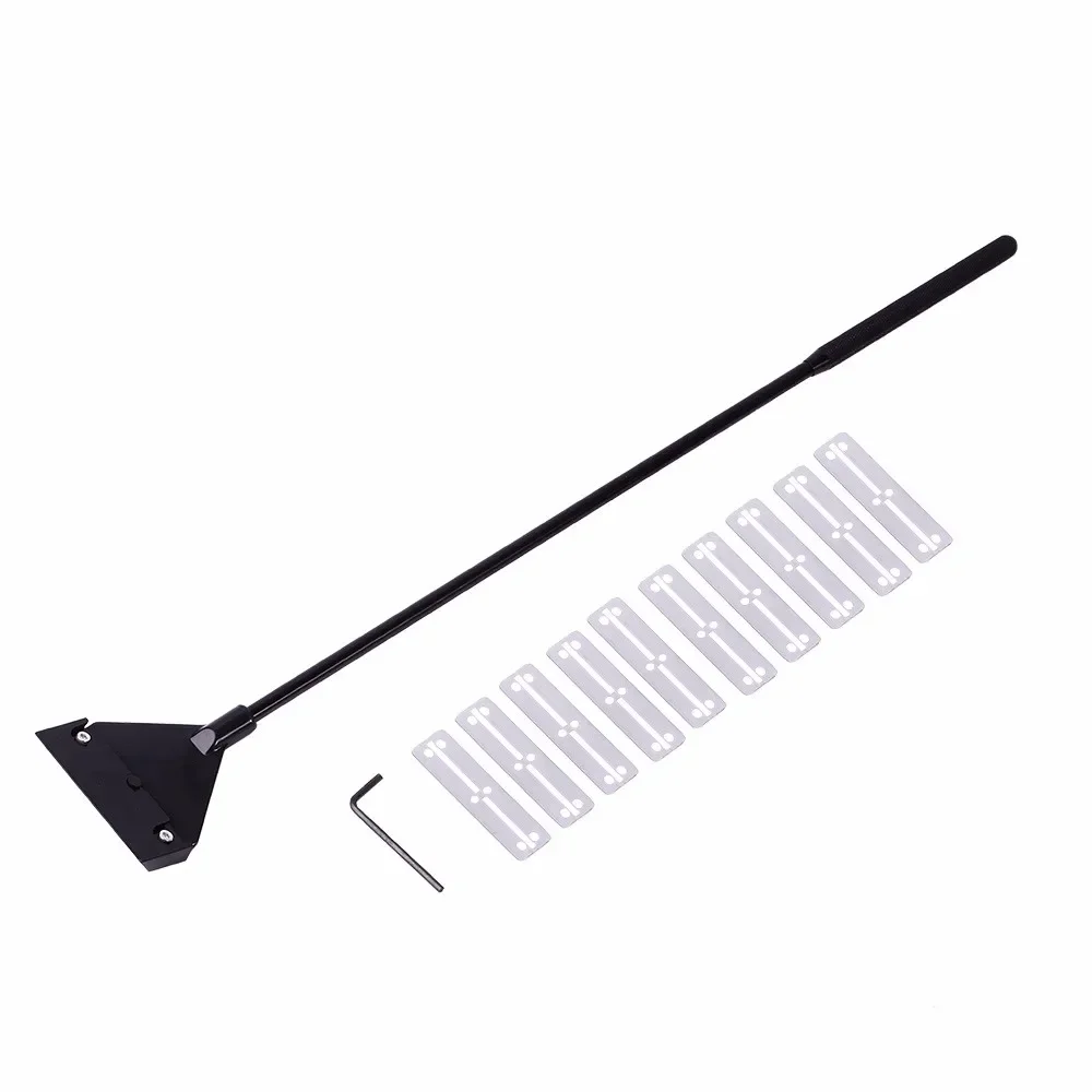 Planted Aquarium Tool Kit - Aluminiumlegierung Aquarium Fisch Algen Tank Kratzklinge