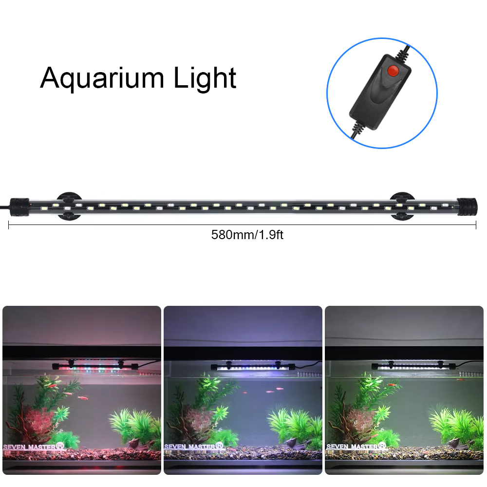 Aquarium Plant Light - 58CM Aquarium Licht LED Pflanze Wachsen