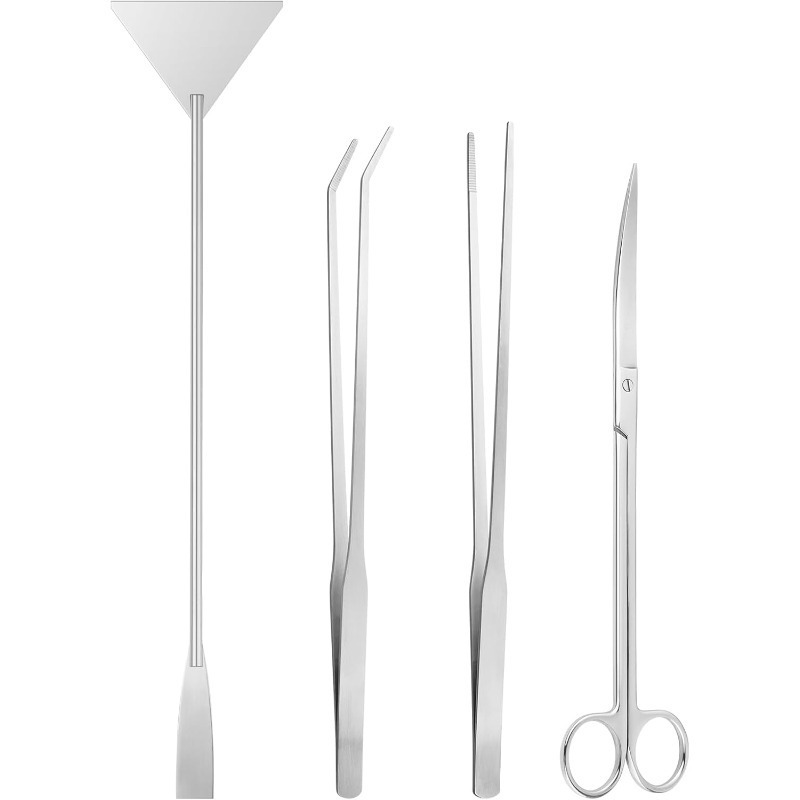 Planted Aquarium Tool Kit - Aquarium-Set Terrarium-Zubehör Inklusive Langer Pinzette für