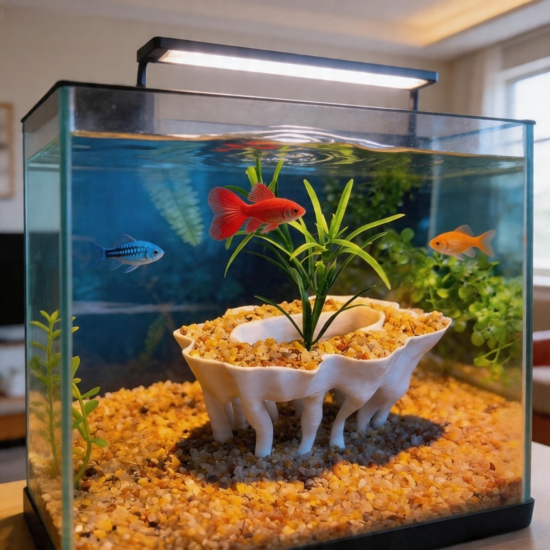 Aquarium Planted Soil - 3D-gedruckte Aquarienpflanzen in Form von Baumwurzeln,