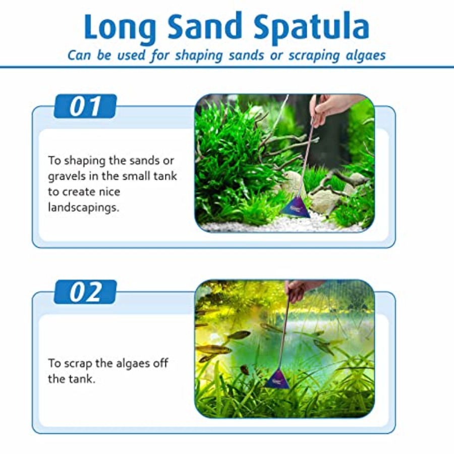 6-in-1 Langstieliges Aquascapi – Planted Aquarium Tool Kit Bewertung und Preis