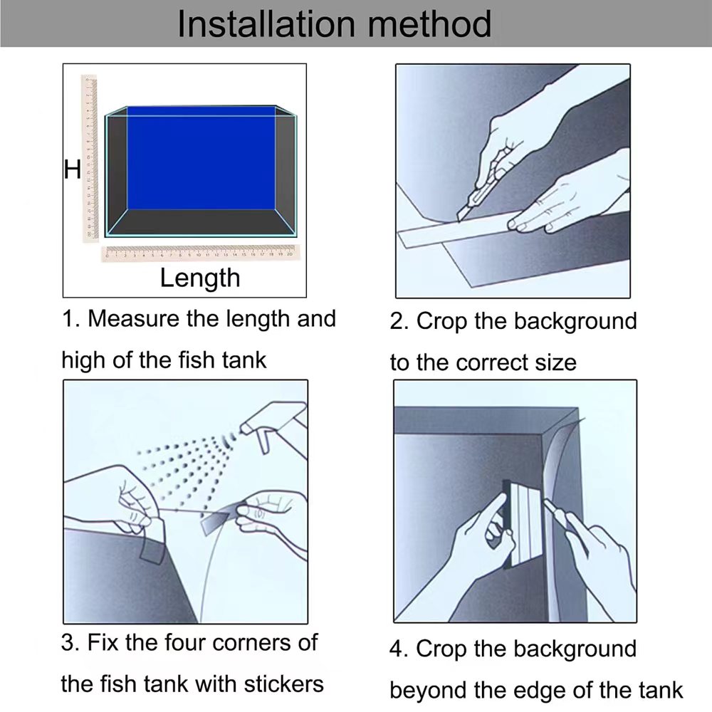 Aquarium Hintergrund Dekoratio – Planted Aquarium Wallpaper Bewertung und Preis