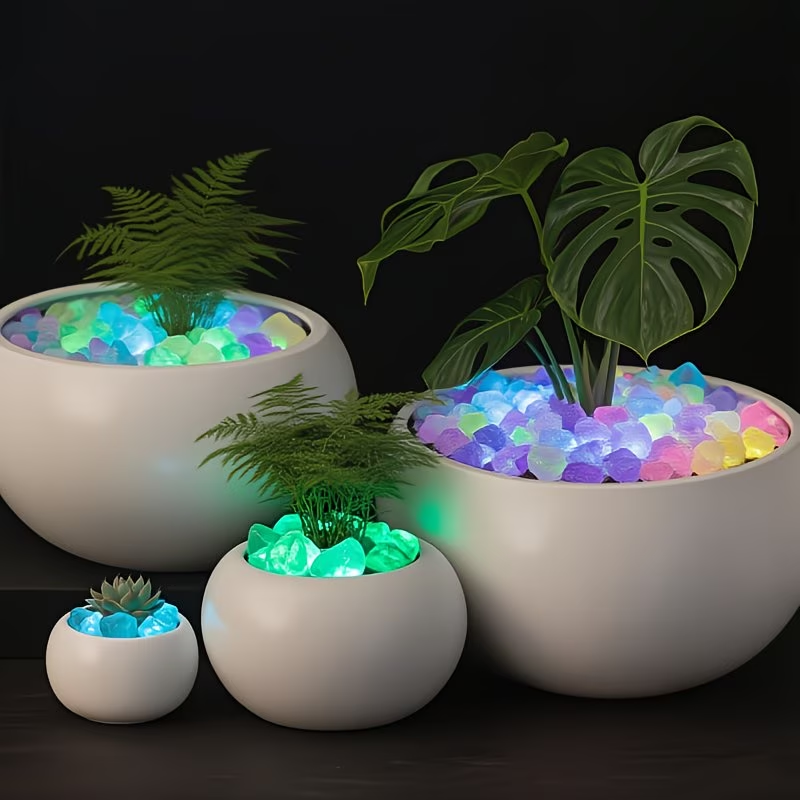 300-teiliges Leuchtstein-Set,  – Aquarium Plant Ornament Bewertung und Preis