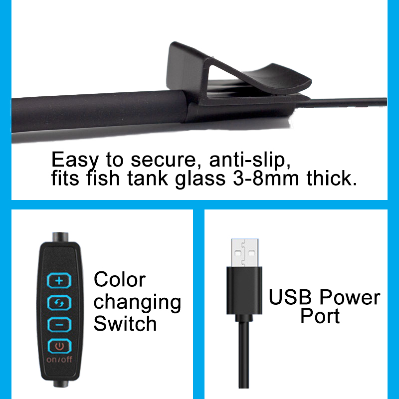 USB Aquarium LED Lampe Aquariu – Aquarium Plant Ornament Bewertung und Preis