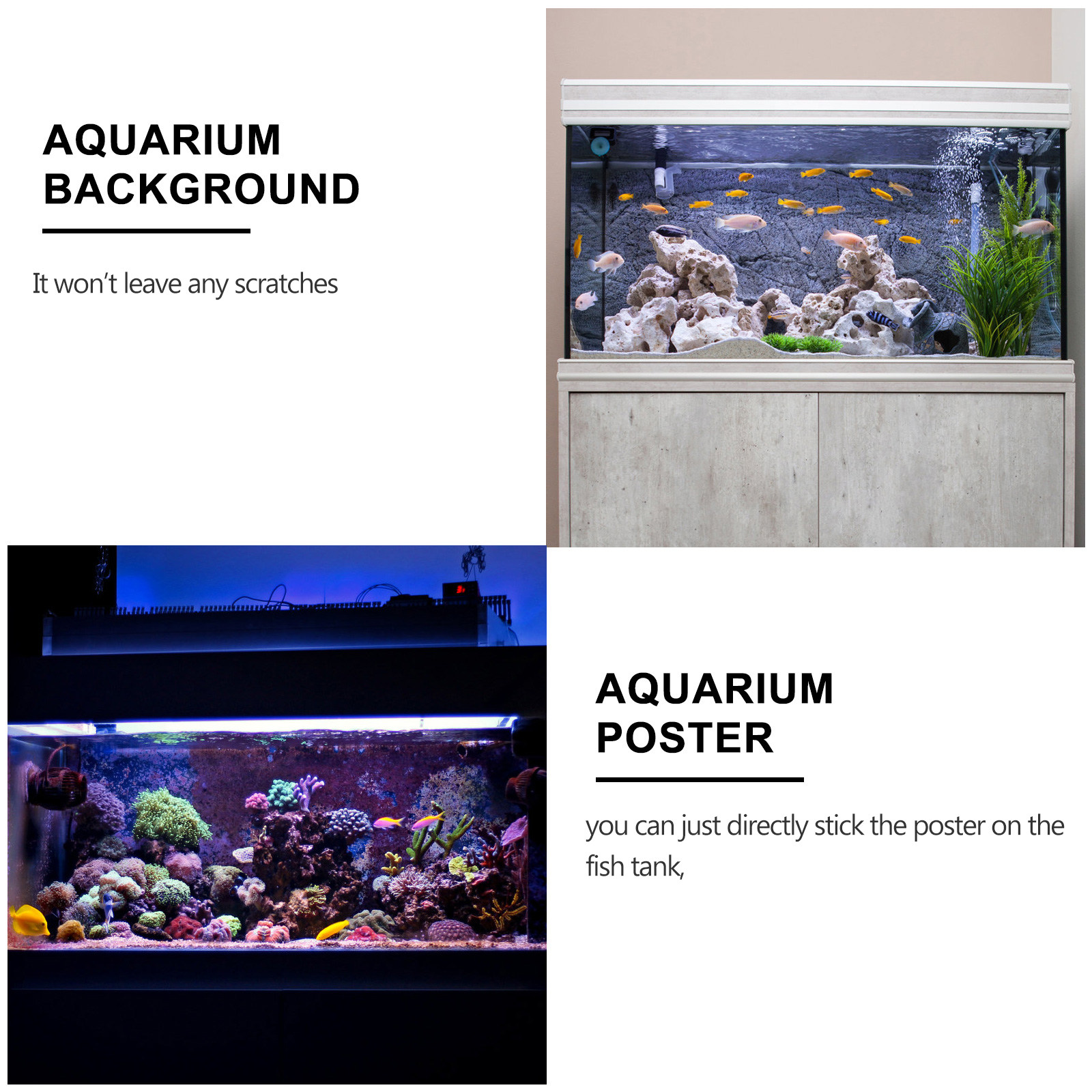Aquarium-Hintergrund-Aufkleber – Planted Aquarium Wallpaper Bewertung und Preis