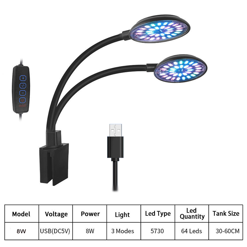 USB-Aquarium-LED-Licht, Aquari – Aquarium Plant Light Bewertung und Preis